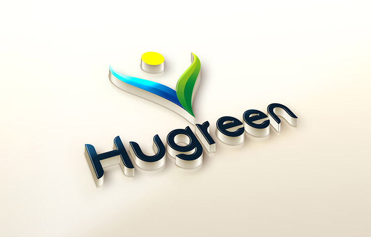 HUGREEN logo设计,HUGREENlogo设计案例,HUGREEN 标志设计案例