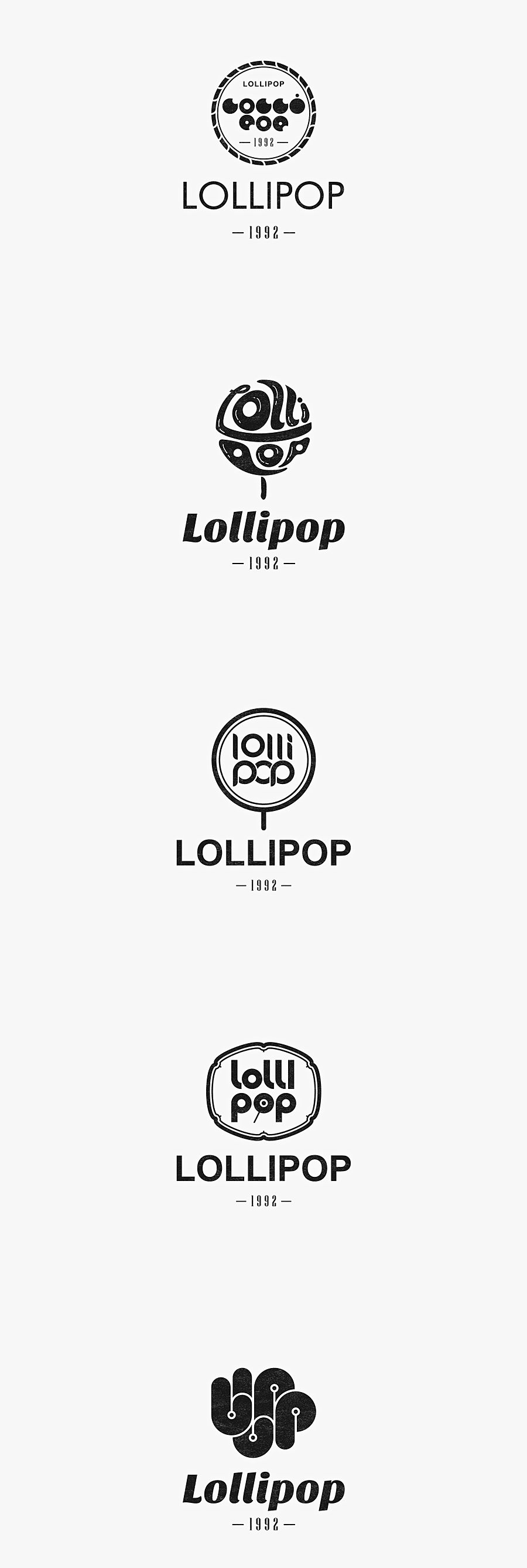 女装品牌标志设计案例,,lollipop | 女装品牌标志设计案例
